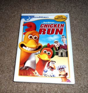  Dream Works Chicken Run DVD