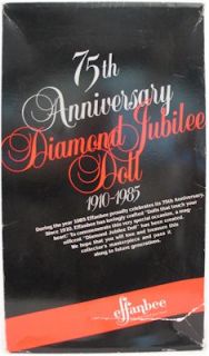  Anniversary Diamond Jubilee Doll 1910 1985 Eugenia Dukas MIB