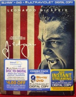 Edgar Blu ray Disc DVD 2012 2 Disc Set Includes Digital Copy