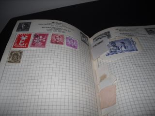 World collection in old Improved album, all stamps shown in 37