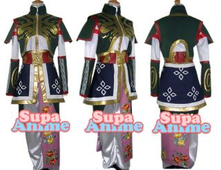 Cosplay Dynasty Warrior 4 Costume Jiang Wei Tailor Made