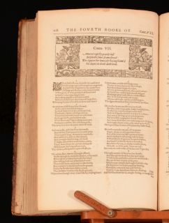 1609 Edmund Spenser Faerie Queene First Folio Edition