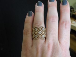 NWT14K EFFY COLLECTION ALMOST TWO CARAT DIAMOND RING   at Macys for $