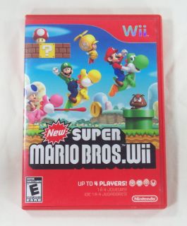  Wii New Super Mario Bros Video Game