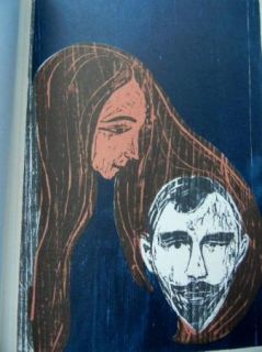 1969 Edvard Munch Lithographs Etchings Graphics Symbolism