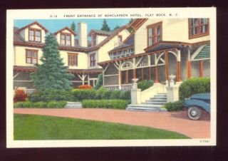 Bonclarken Hotel Flat Rock North Carolina Postcard