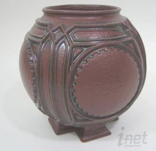  Wright Haeger Pottery 8 5 Copper Urn Vase New Walker House