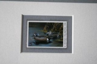 ducks unlimited 1998 wilhelm goebel 15th annual stamp print