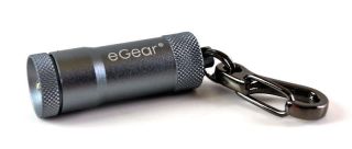eGear Pico Zipper Lite LED Flashlight, mini – Titanium   SHIPS FREE
