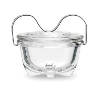 Wagenfeld Egg Coddler XXL 500ml Glass Dish Bowl Casserole Jenaer Glas