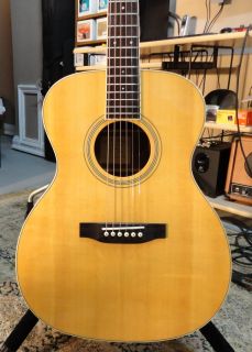 Potomac by Eastman PVO 18 Solid Top 000 with Hardshell Case SN 345