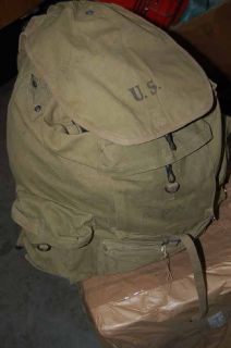 WWII US Army Airborne Mountain Troops Rucksack Early