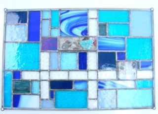 Glass Window Panel Memories Braxton Eikenberry   Indiana Art Blues