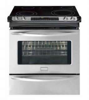  Frigidaire Stainless Steel Electric Slide in Range FGES3065KF
