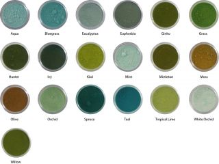 Crystal Colours Edible Sugar Craft Petal Dust Food Colouring Green
