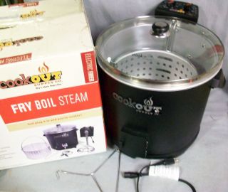 Cajan Injector Cookout Supply Electric Turkey Fryer