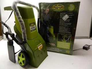 Sun Joe CJ601E Chipper Joe 14 Amp Electric Wood Chipper Shredder Green