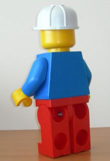 19 inch Display Lego Jumbo Man Very Good Condition