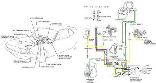 1968 Ford Mustang Color Electrical Wiring Diagrams CD