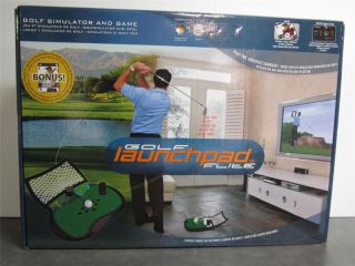 Electric Spin Golf Launchpad Flite Electronic Golf Simulator Trainer