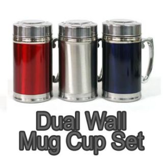 Strainer Stainless Steel Mug Cup Tea Bag Infuser 3ea