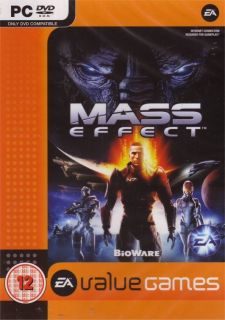 Mass Effect PC DVD Game Brand New Factory SEALED Free US First Class