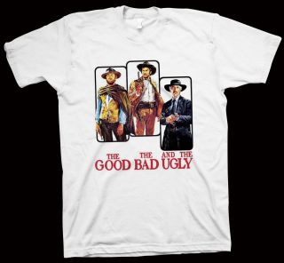  Bad and The Ugly T Shirt Clint Eastwood Eli Wallach DVD Western