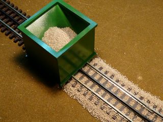 Easy Perfect Ballast Spreader for 3 Rail O Tracks