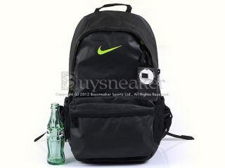 Nike Basketball Elite Sports Backpack Black Green Max Air 2012 BA4456