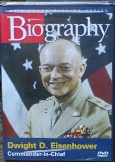 DWIGHT D. EISENHOWER~A&E Biography DVD~President~West Point~WWII