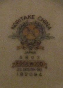 Noritake China Japan 5807 Edgewood 182094 Sugar Bowl