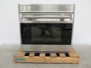 Wolf 30 inch Stainless Steel Single Wall Electric Convection Oven