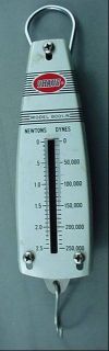 Ohaus Scale Corp Union NJ Newtons Dynes Scales Spring Hanging Scale