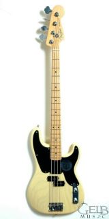 Fender 60th Anniversary Limited Ed P Bass Blonde w Case 0196002768