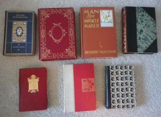 INVESTMENT 40 Book Antique Leather & Premium Bound Library Lot+LIMITED