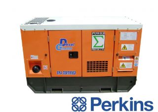 EPower Products JDP 30GF Ldp 30 KW Perkins Generator with Fuel Tank