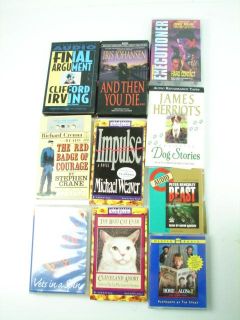 98 Mystery & Thriller Science Fiction Literature Cassette Audio Books