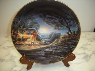 Terry Redlin Collector Plate Toasting Marshmallows