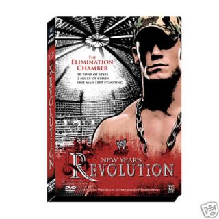 WWE New Years Revolution 2006 DVD Elim Chamber SEALED 651191945214