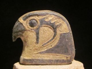 Egyptian / Egyptienne art   sky God Horus amulet from ancient Egypt