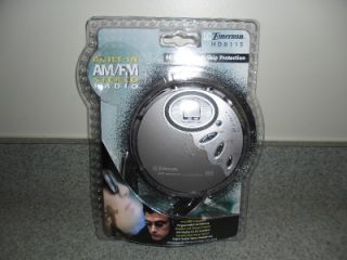 Emerson Portable CD Player Am FM Radio with Stereo Headphones HD8115