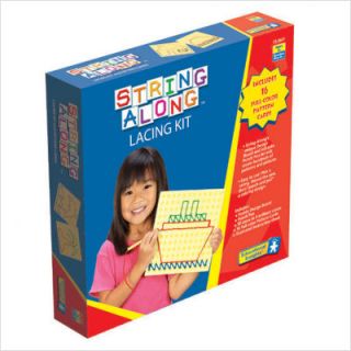 Educational Insights String Along Lacing Kit and Pattern Cards 3645