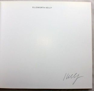 Retrospective Ellsworth Kelly Signed Guggenheim Museum 1996 1st F F