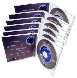 Clear CD EU Maxi Single Jewel Case w J card Capability Quantity 10 per