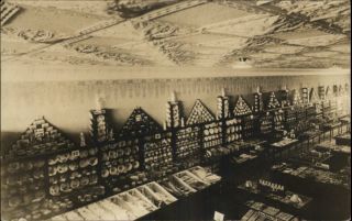 Hebron NE Hesteds Store Interior 1912 Real Photo Postcard Ornate Tin