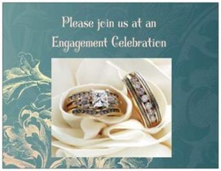 20 Engagement Party Invitations Postcards Post Cards