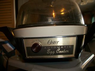 Oster Automatic Electric Egg Cooker and Poacher 580 06B