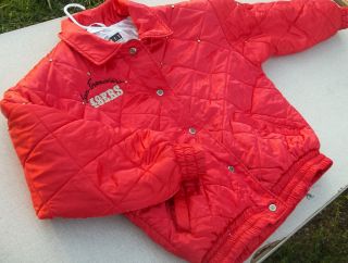  Francisco 49ers Jacket Retro Size Medium Spirit by Cliff Engle