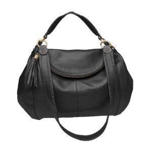 Onna Ehrlich Black Rachel Hobo Handbag New with Tags