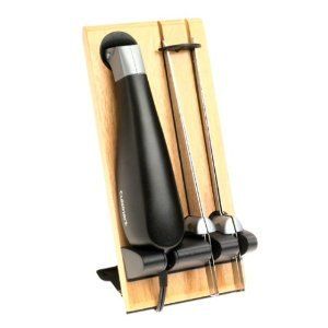 Cuisinart Electric Knife Wood Blade Block Storage Tray Ergonomic